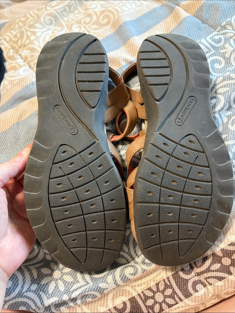BareTraps Women's Fayda Closed Toe Walking Strappy Sandals Size 8.5 - Picture 7 of 8